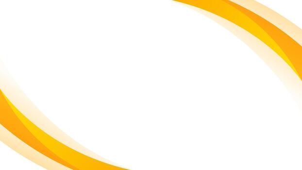 Abstract Orange, yellow, and white curve background, modern smooth gradient wallpaper, suitable for templates, sale banners, business ads, events, presentations, web, and pages vector