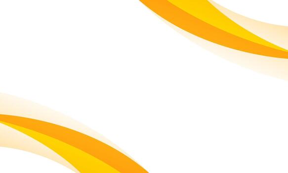 Abstract Orange, yellow, and white curved background, modern smooth gradient wallpaper, suitable for templates, sale banners, business ads, events, presentations, websites, and pages vector