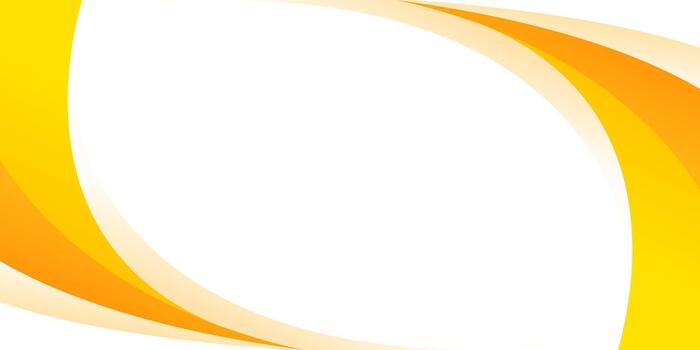 Abstract Orange, yellow, and white curved background, modern smooth gradient wallpaper, suitable for templates, sale banners, business ads, events, presentations, web, and pages vector