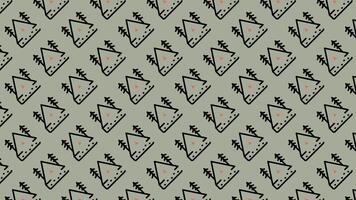 un' modello con triangoli e frecce su esso video