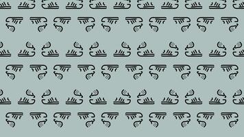 en mönster med en massa av annorlunda former på den video