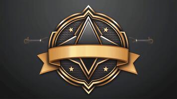 buio sfondo con focalizzata leggero raggi la creazione di mistero e profondità per visivo effetti o astratto soddisfare video