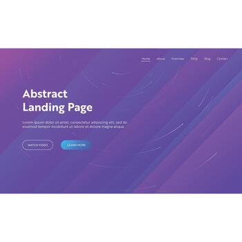 resumen antecedentes página modelo sitio web vector