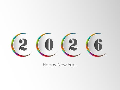 Make It Count, Happy New Year 2026 vector