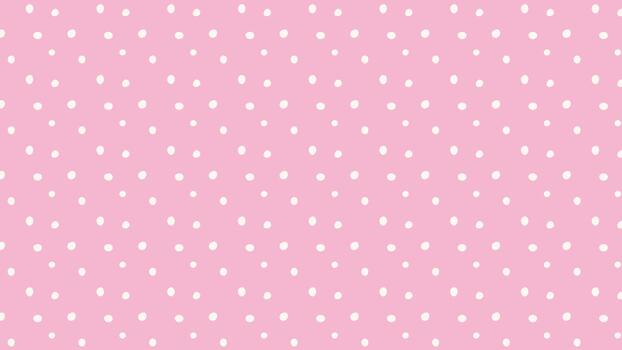 Classic pink micro polka print built from tiny repeat dots, giving a clean European aesthetic and gentle visual rhythm. vector
