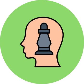 Analytical Thinking Smooth Pixel Form vector