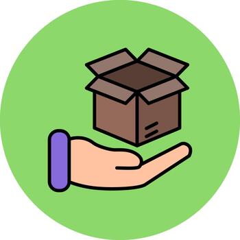 Package Advanced Shape Texture vector