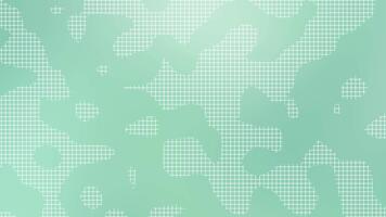menta verde denso griglia sfondo con morbido pendenza e geometrico contorno forme Perfetto per evento celebrazione temi moderno il branding e digitale layout video