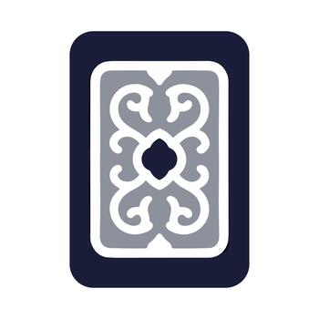 plano decorativo jugando tarjeta espalda modelo diseño elemento ilustración vector