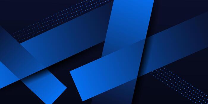 Futuristic abstract dark blue background with modern rectangular shapes. Technology concept design template with shadows. eps10 vector