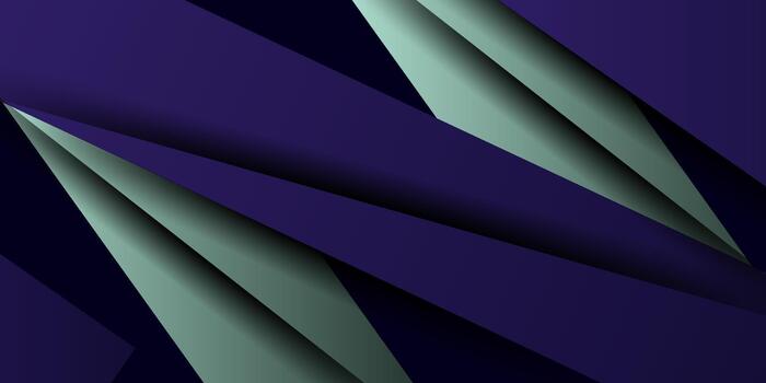 Abstract dynamic blue and green gradient illustration background with simple rounded rectangle pattern in 3D view. Futuristic and luxurious design. Eps10 vector