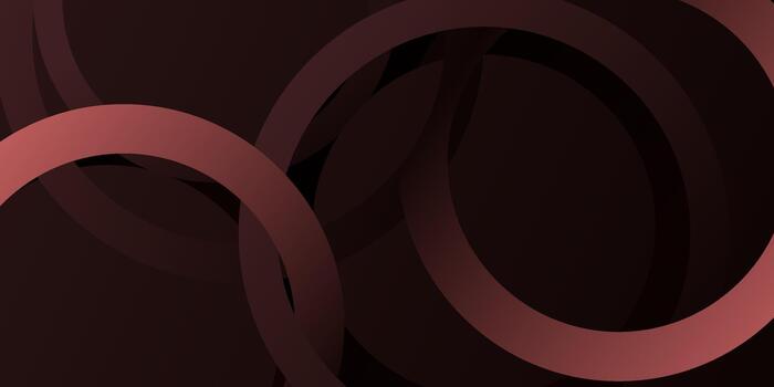 Abstract dark colored circle banner background. Trendy simple shadow background pattern. eps10 vector