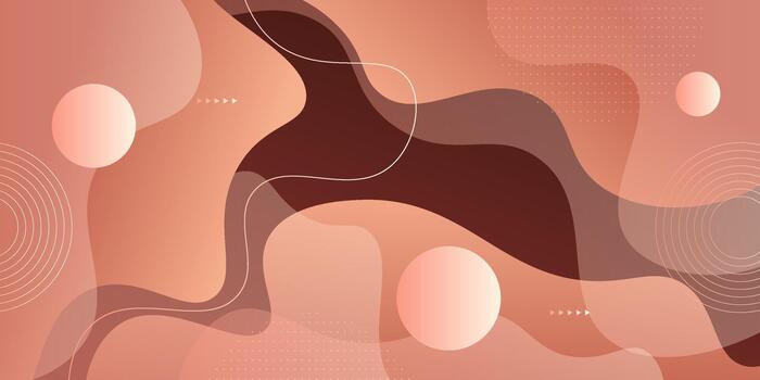 simple and elegant abstract background with bright colored waves. trendy banner pattern shadow concept. vector