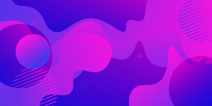 Abstract blue and pink gradient wave background with colorful fluid patterns. Trendy wave banner background concept. Eps10 vector