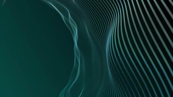 vistoso múltiple paralelo ondulado líneas moderno diseño lazo poder geométrico antecedentes video
