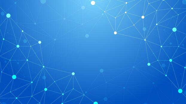 resumen digital red conexión azul antecedentes. ciber tecnología ilustración. vector