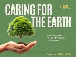 earth day proposal event template