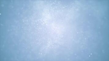 abstrakt Licht Blau Hintergrund mit subtil Textur und Bokeh Wirkung. video