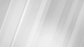 resumen blanco y gris geométrico líneas Moviente sin problemas en un limpiar antecedentes bucle. video