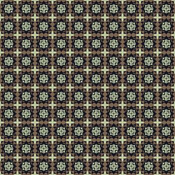 A pattern with a lot of squares and circles vector