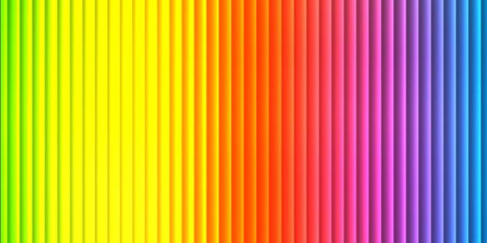 Rainbow Vertical Gradient Stripes Abstract Background vector