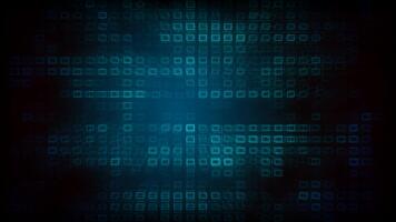 resumen digital datos corriente antecedentes con azul cuadrícula y líneas. video