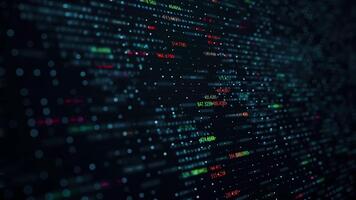 resumen desplazamiento vistoso código líneas antecedentes animación. video