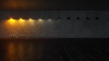 dynamisk belysning effekter i en modern studio med justerbar Färg temperaturer. video