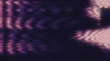 resumen falla Arte antecedentes con digital ruido y estático interferencia. video