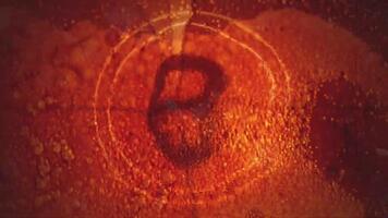 dinámica cuenta regresiva Temporizador con resumen efectos y energético efectos visuales video