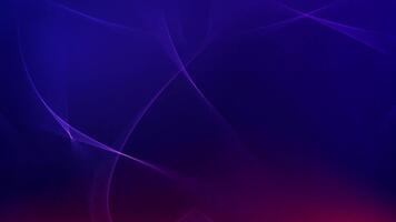 abstrait écoulement lignes dans vibrant bleu et violet teintes création une dynamique et moderne Contexte animation. video