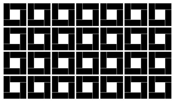 cuadrado forma motivo modelo crear por línea raya composición, lata utilizar para decoración, florido, fondo, fondo de pantalla, envase imprimir, alfombra patrón, piso, tela, etc. editable vector