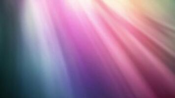 astratto leggero raggi un' ipnotizzante Schermo di colore e luce. video