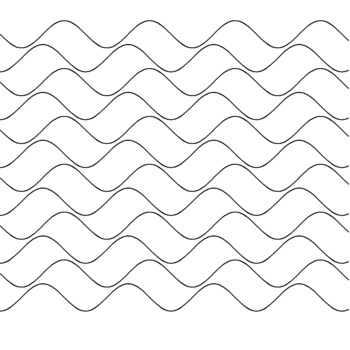 ondulato linea fluire, astratto geometrico onda modello con liscio minimo ritmo e dinamico movimento png