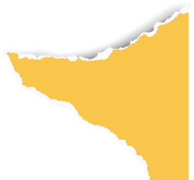 strappato giallo carta con strappato bordo. pezzo di pianto foglio per telaio, intestazione e modello design. strutturato ritagliare forma per bandiera e collage. ruvido banda per scrapbooking. png