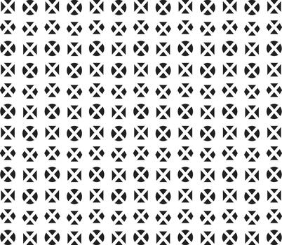 cruzar y rectángulo modelo diseño vector