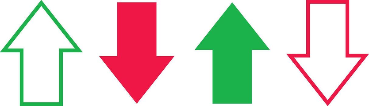 direccional indicador marcadores mostrando movimiento y relativo posición vector