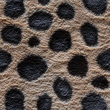 A close up of a leopard print fabric photo