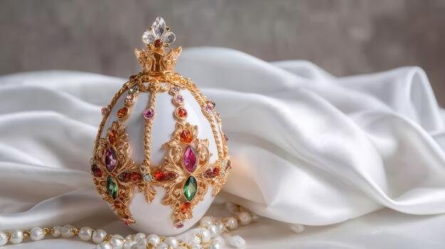 Exquisito rococó orbes destello con intrincado oro patrones, exhibiendo lujoso y florido diseño florido esplendor. foto