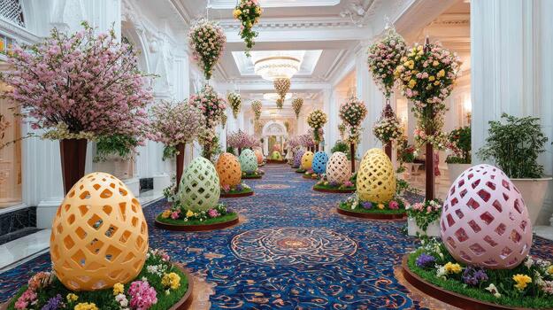 Exquisite Rococo orbs combine delicate patterns with rich textures for a lavish display decorative finesse. photo