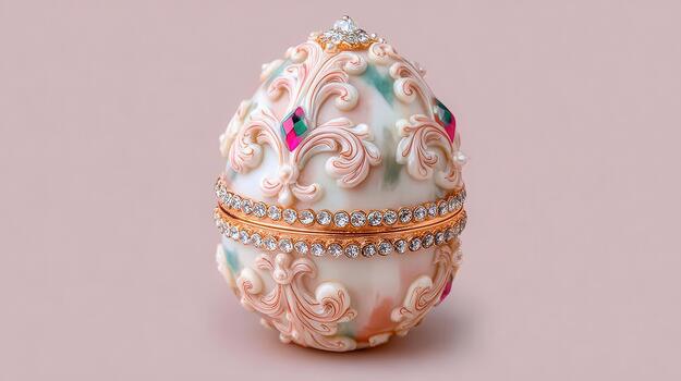 Exquisite orbs showcase Rococo craftsmanship, with swirling patterns and luxurious flair grand embellishments. photo