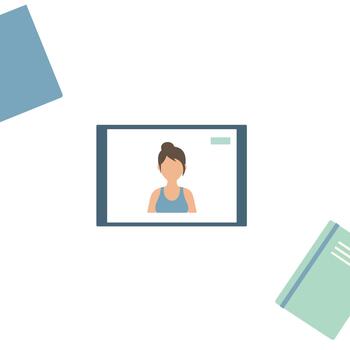 Man Consulting Doctor on call vector