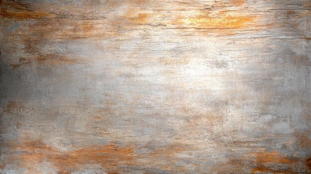Worn plaster texture rusty orange gray wall background, aged surface with soft glow photo