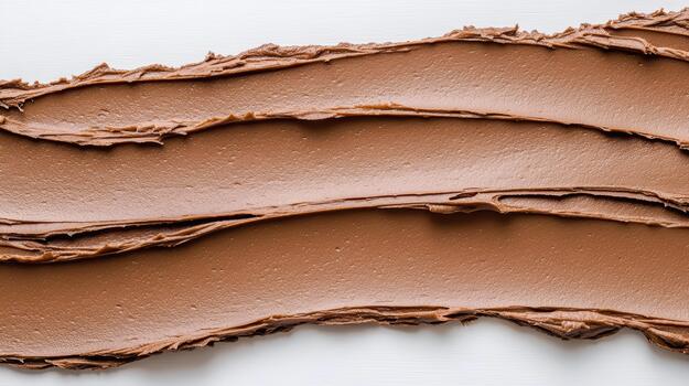 chocolate untado suave Crema textura cremoso marrón capa deleite foto
