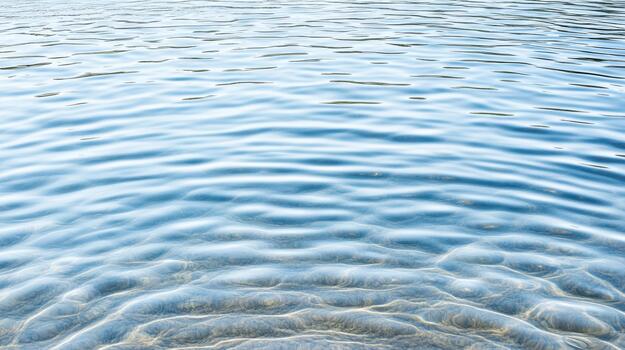 claro superficial agua onda modelo con suave reflexiones y sereno estado animico foto