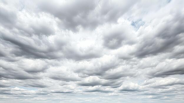 Clouds over the ocean in the sky photo