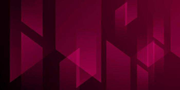 Abstract dark red banner background. Simple and trendy overlap papercut arrow concept pattern design. vector
