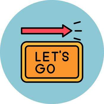 vamos Vamos avanzado forma textura vector