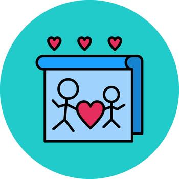 Draw Crisp Display Token vector