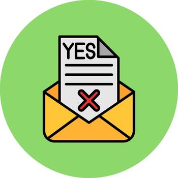 Mail Minimal Curve Block vector